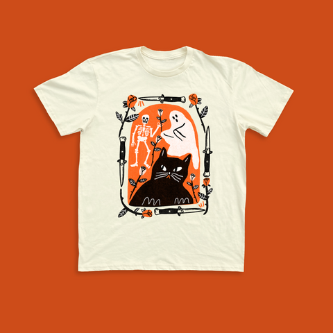 Good Luck Club Unisex Tee - Cream PREORDER