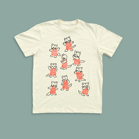 Getting Dressed Unisex Tee - Cream