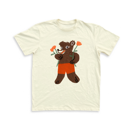 Honeybear Unisex Tee Cream