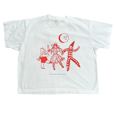 Thriving Wide Tee - WOMEN’S— Off White PREORDER