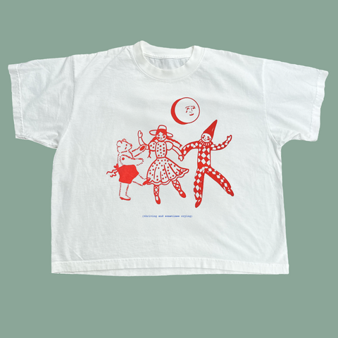 Thriving Wide Tee - WOMEN’S— Off White PREORDER