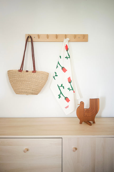 Roses Tea Towel