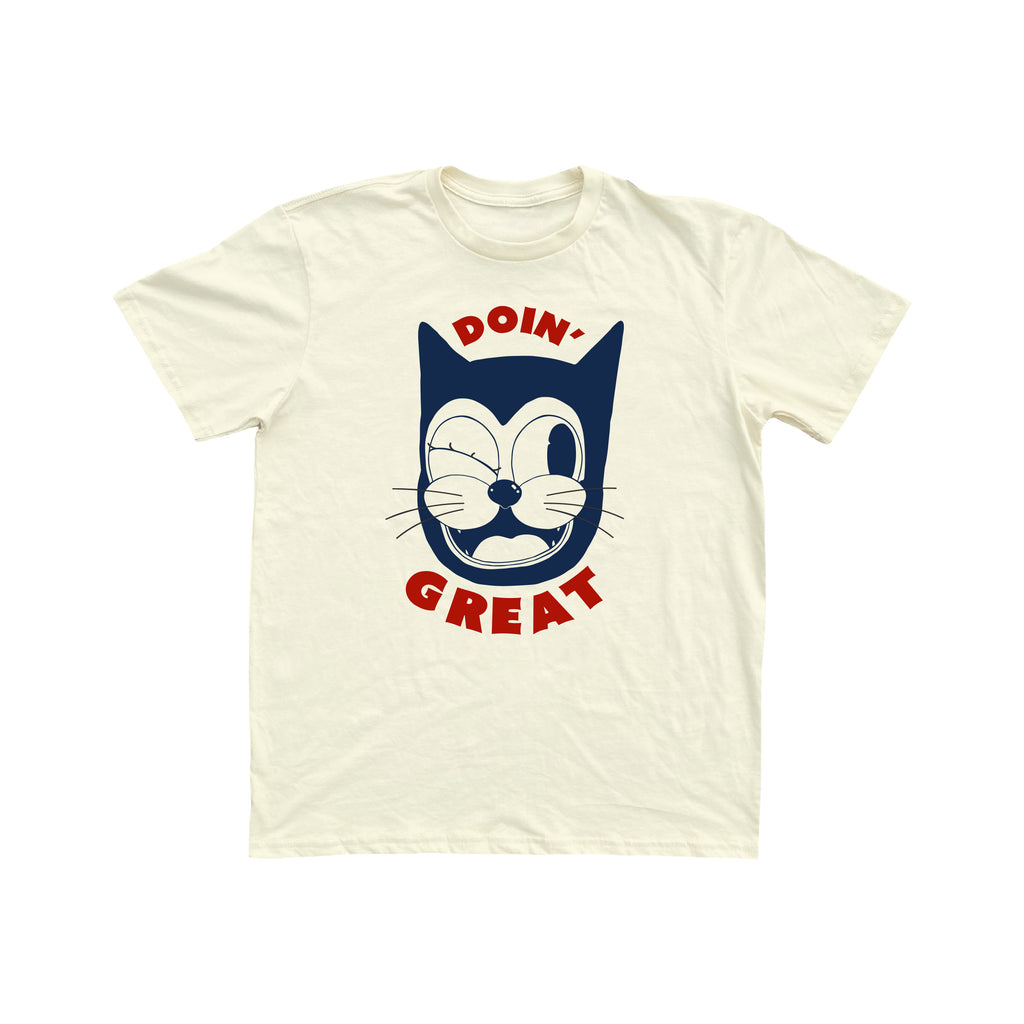 "Doin' Great" Tee -Classic Edition Navy & Red © PRE ORDER (8400871686365)