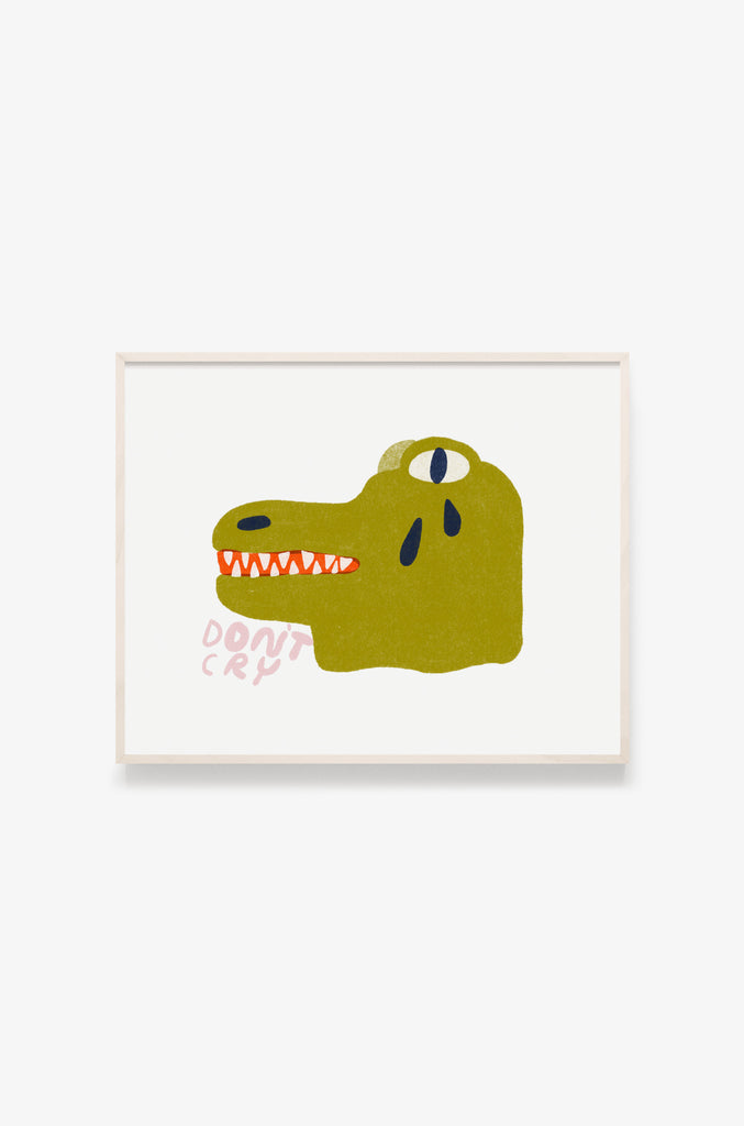 Don't Cry Alligator Print (8108908151005)