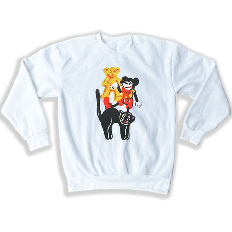 The Gang's All Here Unisex Crewneck - White PREORDER