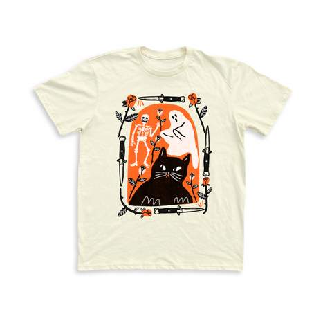 Good Luck Club Unisex Tee - Cream PREORDER