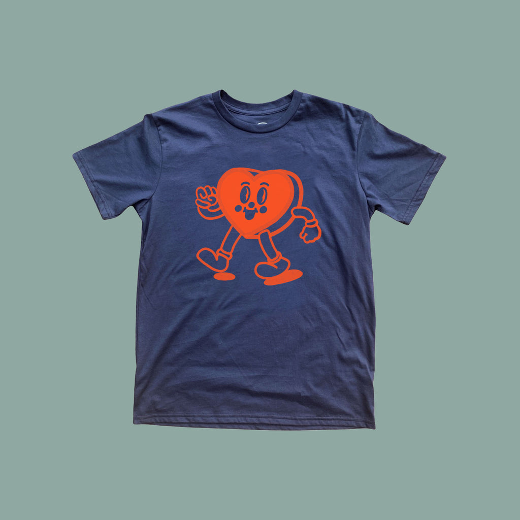 Will You Be Mine Unisex Tee - Navy (8327540670685)