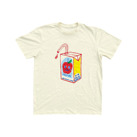 Juicy Unisex Tee - Cream PREORDER