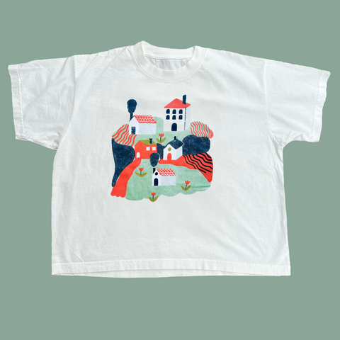 Little Houses Tee - WOMEN’S— Off White