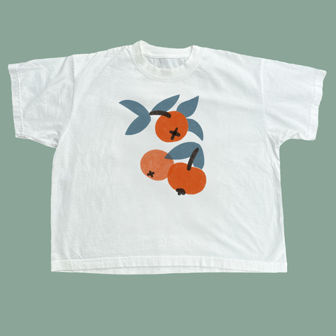 Persimmon Tee - WOMEN’S— Off White PREORDER