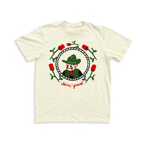 Carefree Ranger Unisex Tee 2025 - Cream