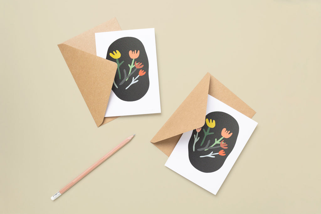 Floral Greeting Card (7993586483421)