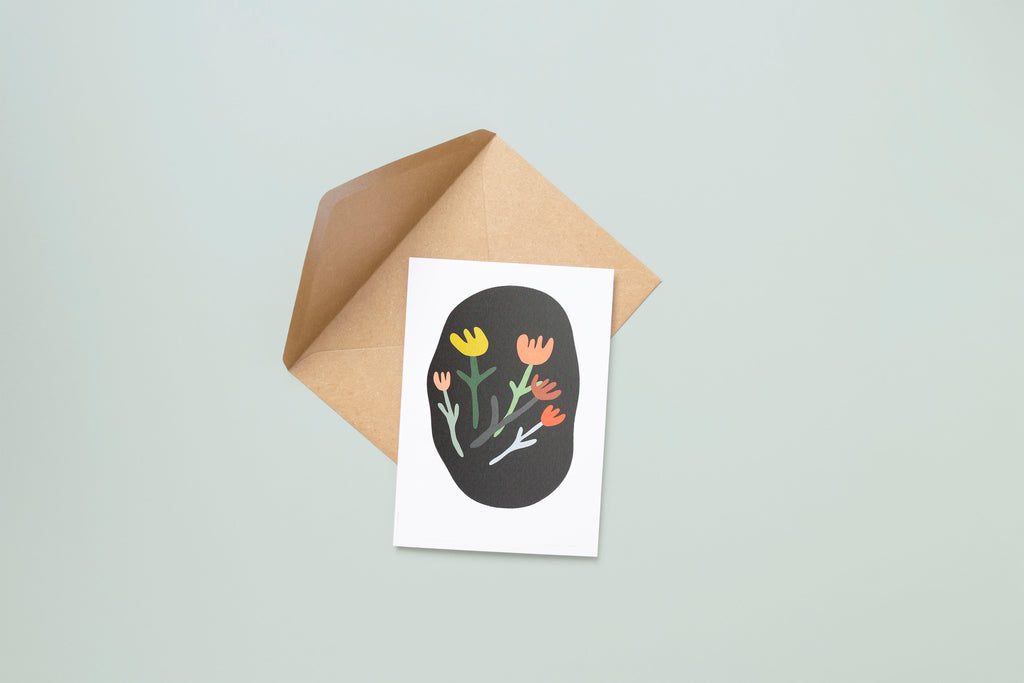 Floral Greeting Card (7993586483421)