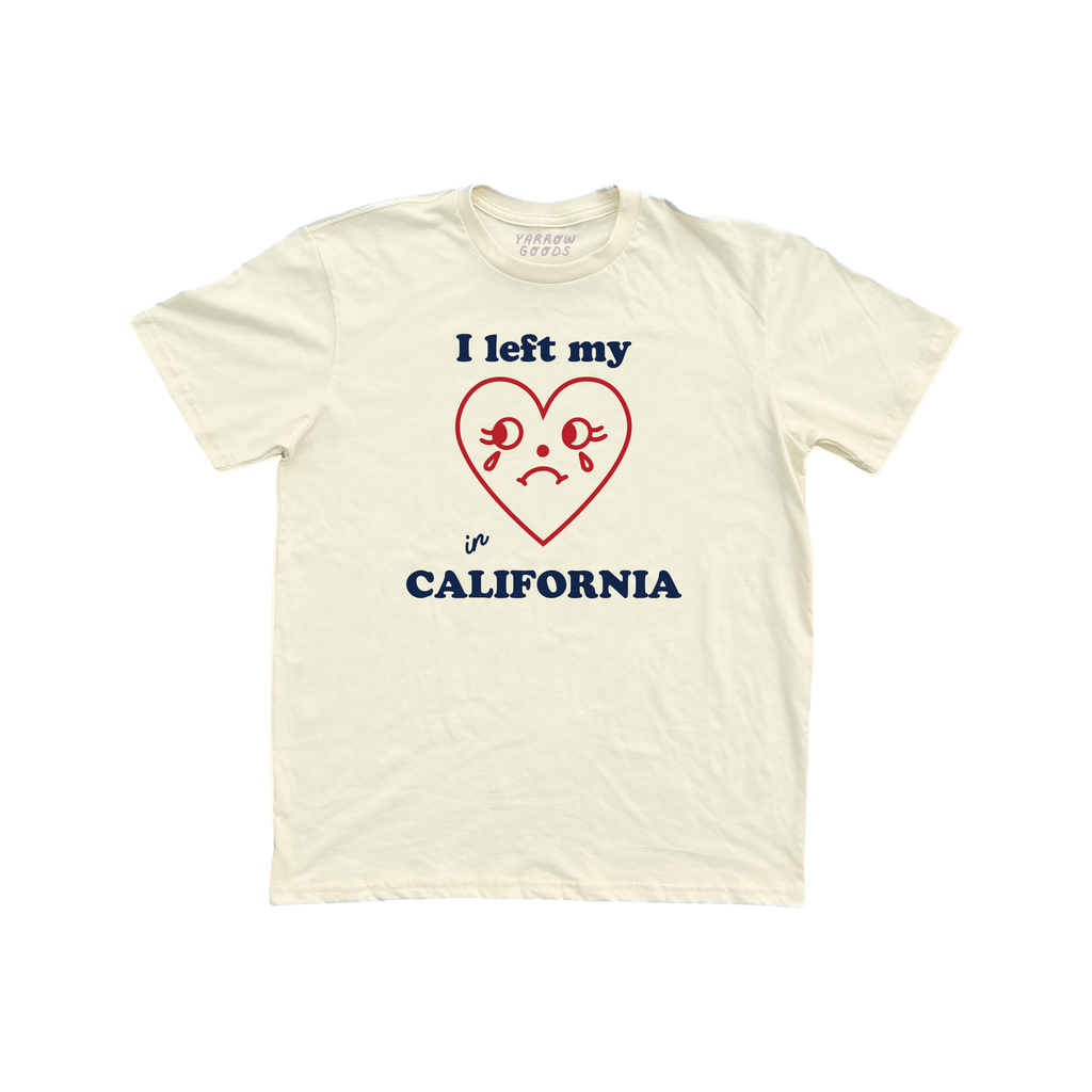 WS Places I Love Tee + California - Cream (8039401849053)