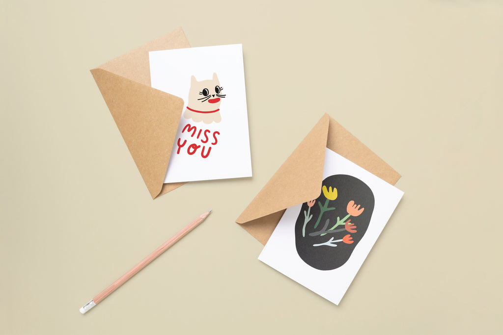 Miss You Greeting Card (7993588777181)